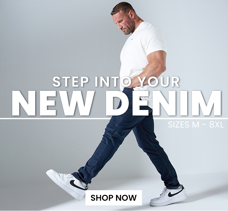 Plus size mens new in