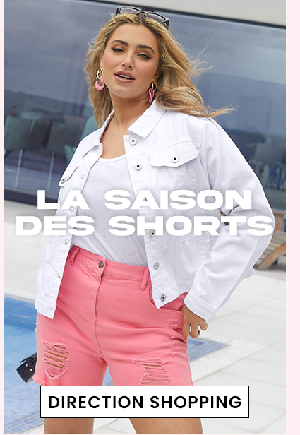 SHORTS GRANDE TAILLE