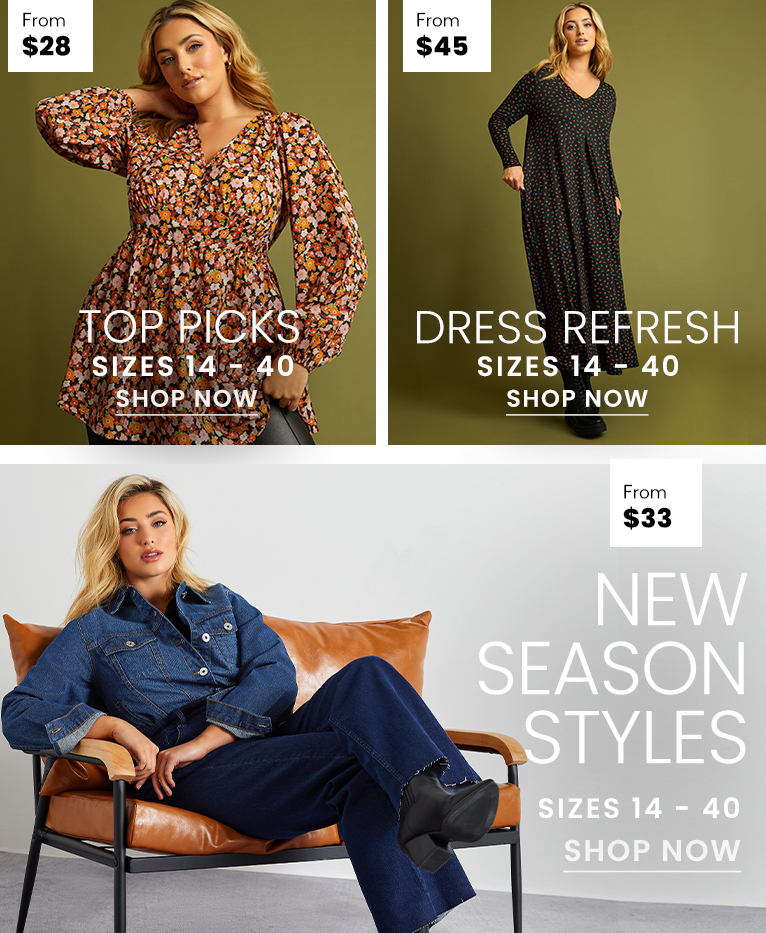 Plus Size Clothing Australia | Plus Size Fashion | Yours Clothing