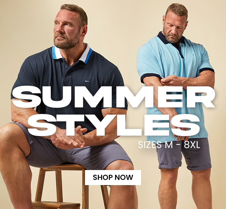 plus size mens Summer Clothing